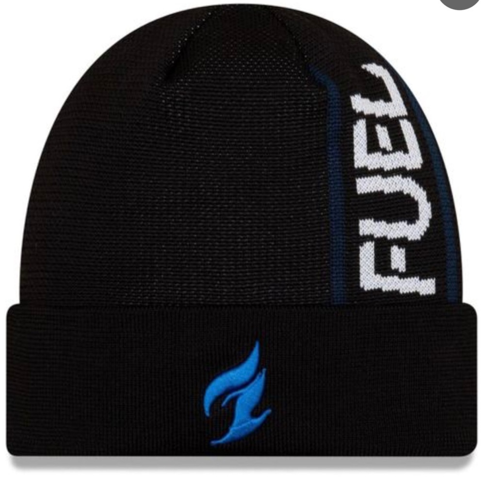 New Era Dallas Fuel Black Cuffed Knit Hat